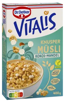 Dr. Oetker Vitalis Knusper Müsli Kokos Mandel