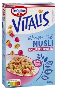 Dr. Oetker Vitalis Weniger süß Knusper Himbeer
