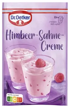 Dr. Oetker Himbeer-Sahne-Creme
