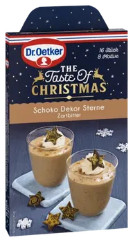 Dr. Oetker Schoko Dekor Sterne gold RAC MB