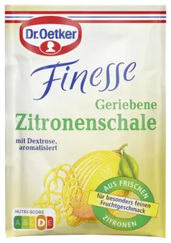 Dr. Oetker Finesse Geriebene Zitronenschale 3er