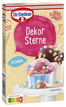 Dr. Oetker Dekor Sterne