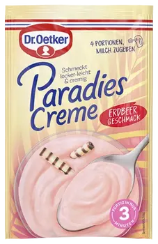 Dr. Oetker Paradies Creme Erdbeer-Geschmack