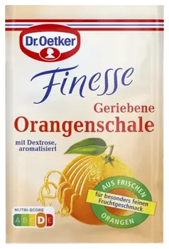 Dr. Oetker Finesse Geriebene Orangenschale 3er