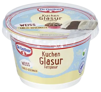 Dr. Oetker Kuchenglasur Weiß mit Vanille-Geschmack