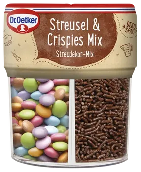 Dr. Oetker Schoko & Crispies Mix Streudekor