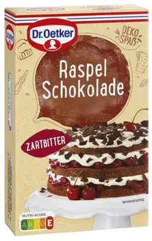 Dr. Oetker Raspelschokolade Zartbitter