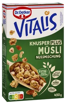 Dr. Oetker Vitalis KnusperPlus Nussmischung