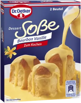 Dr. Oetker Dessertsoße Bourbon-Vanille zum Kochen
