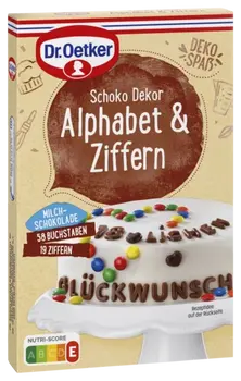 Dr. Oetker Schoko Alphabet u. Ziffern