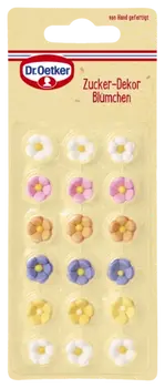 Dr. Oetker Zucker-Dekor 3D Blümchen klein