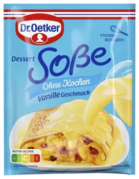 Dr. Oetker Dessert-Soße Vanille-Geschmack