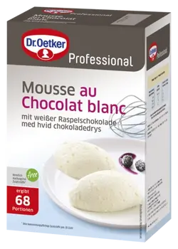 Dr. Oetker Mousse au Chocolat blanc 1 kg