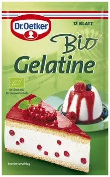 Dr. Oetker Bio Blatt Gelatine