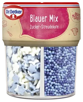 Dr. Oetker Blauer Mix Streudekor