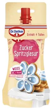 Dr. Oetker Zucker Spritzglasur weiß