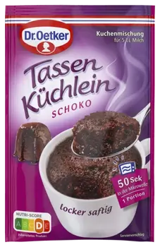 Dr. Oetker Tassenküchlein Schoko