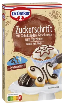 Dr. Oetker Zuckerschrift Schokoladengeschmack