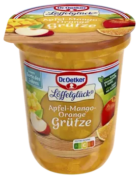 Dr. Oetker Apfel-Mango-Orange Grütze