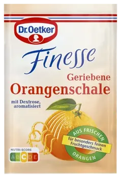 Dr. Oetker Finesse Geriebene Orangenschale 3er
