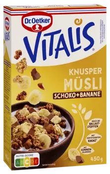 Dr. Oetker Vitalis Knuspermüsli Schoko-Banane