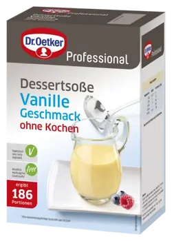 Dr. Oetker Dessertsoße Vanille-Geschmack ohne Kochen 1 kg