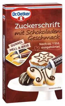 Dr. Oetker Zuckerschrift Schokoladengeschmack