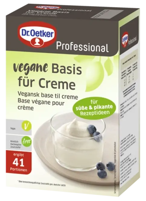 Dr. Oetker Vegane Basis für Creme 800 g