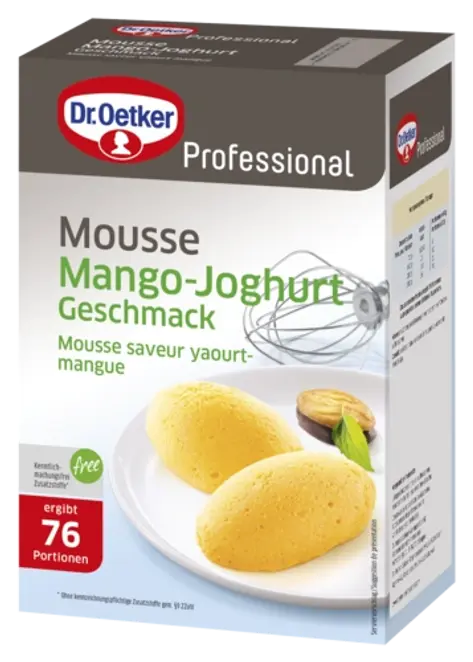 Dr. Oetker Mousse Mango-Joghurt-Geschmack 1 kg