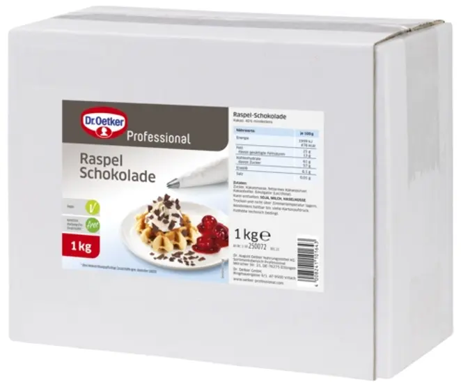 Dr. Oetker Raspel-Schokolade 1 kg