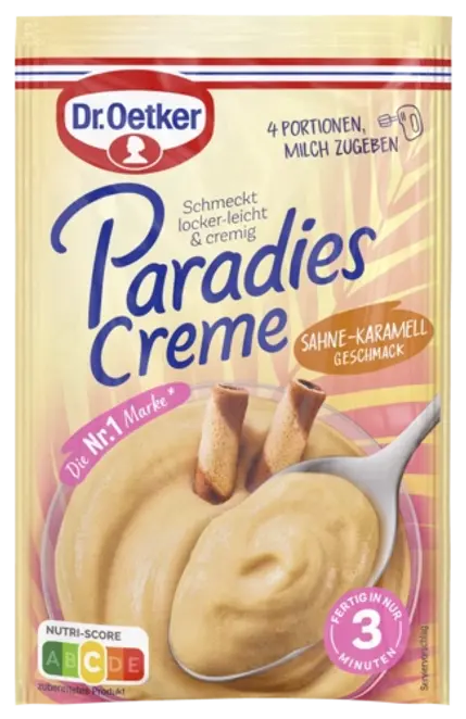 Dr. Oetker Paradies Creme Sahne-Karamell-Geschmack