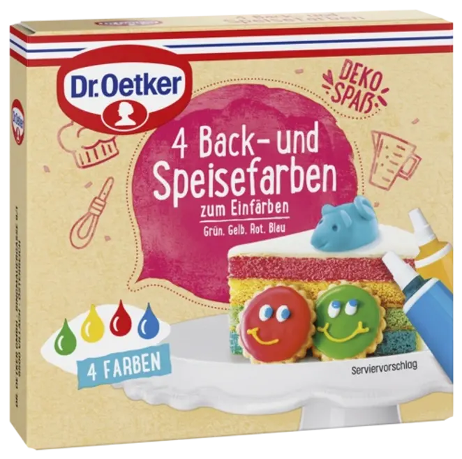 Dr. Oetker Back- und Speisefarben