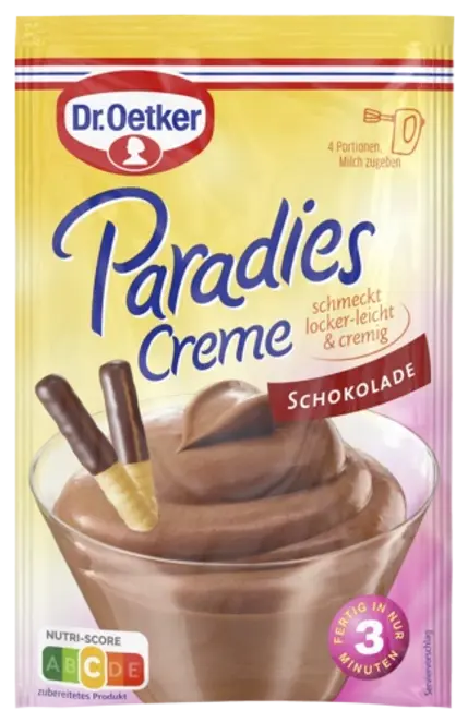 Dr. Oetker Paradies Creme Schokolade