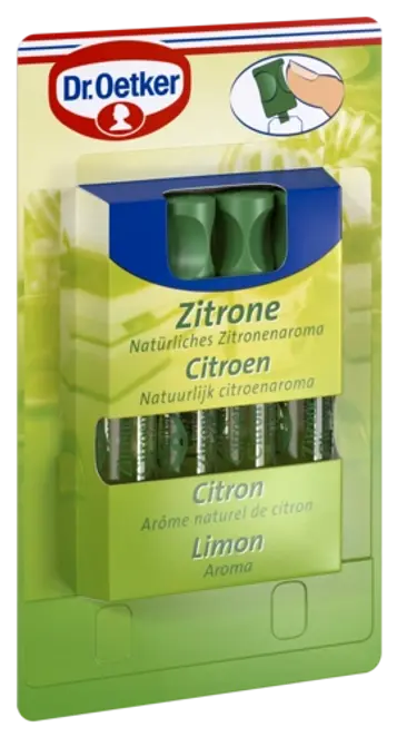 Dr. Oetker Natürliches Zitronen Aroma 4er