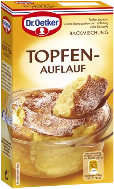 Dr. Oetker Topfenauflauf