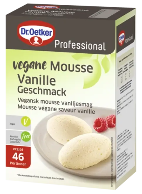 Dr. Oetker Vegane Mousse Vanille-Geschmack 1 kg