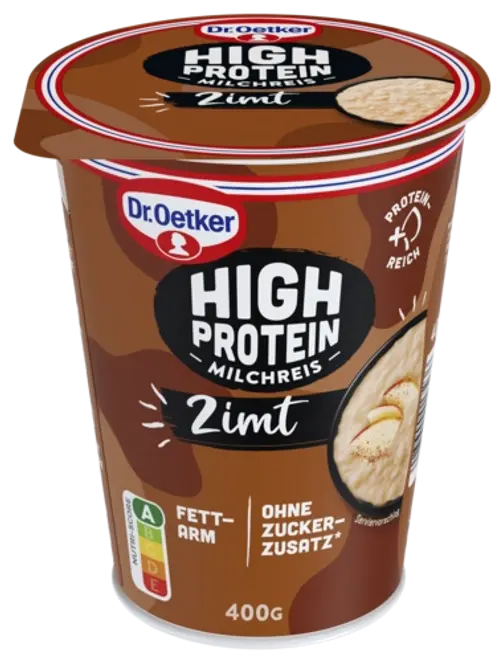 Dr. Oetker High Protein Milchreis Zimt
