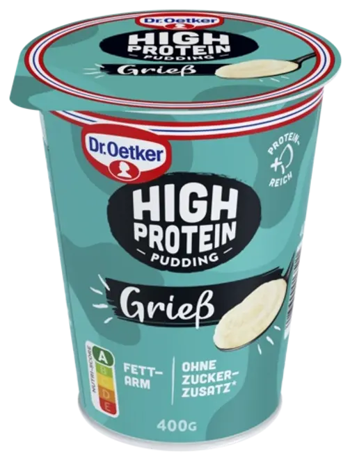 Dr. Oetker High Protein Pudding Grieß