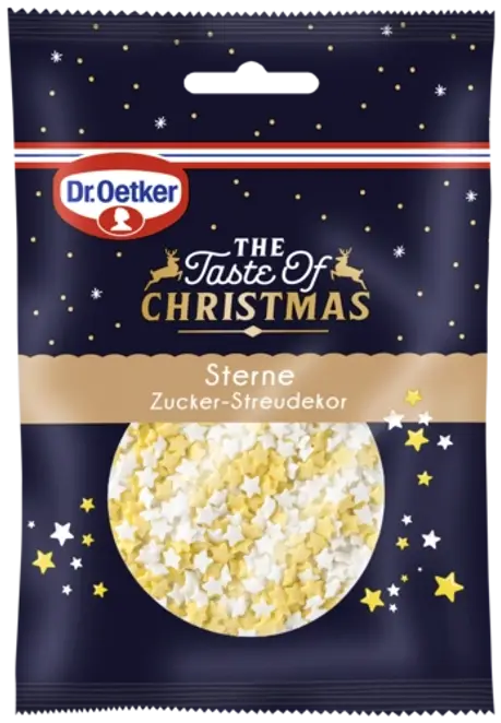 Dr. Oetker Dekor Sterne 30g