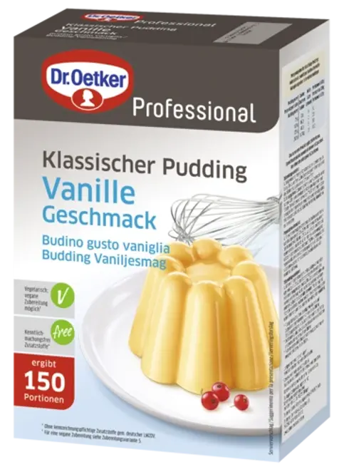 Dr. Oetker Klassischer Pudding Vanille-Geschmack 1 kg