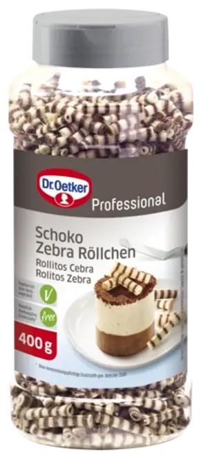Dr. Oetker Schoko-Zebra-Röllchen 400 g