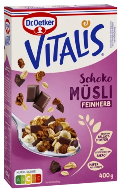 Dr. Oetker Vitalis Schokomüsli feinherb