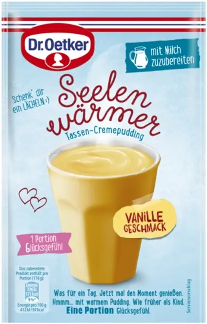 Dr. Oetker Seelenwärmer Vanille-Geschmack