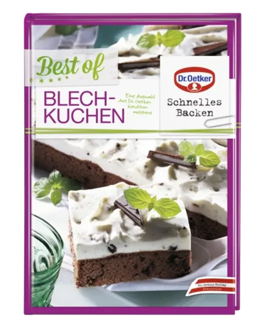 Dr. Oetker Schnelles Backen "Best of Blechkuchen"
