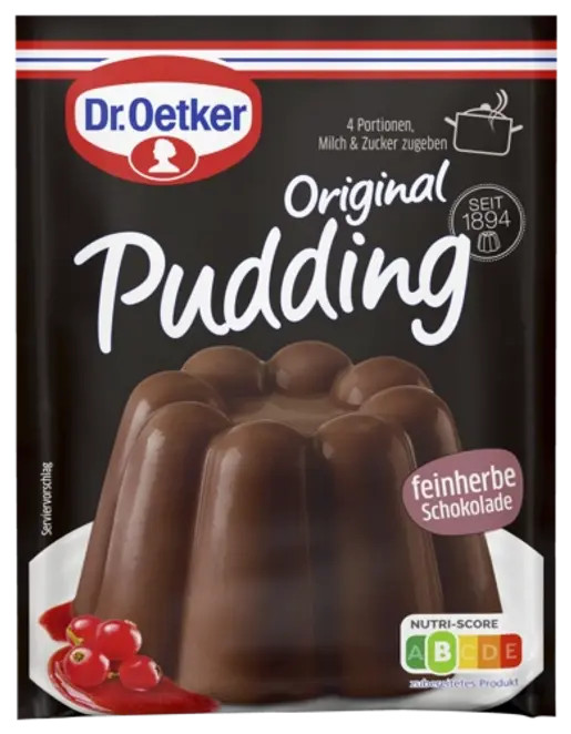 Dr. Oetker Original Pudding Schoko feinherb