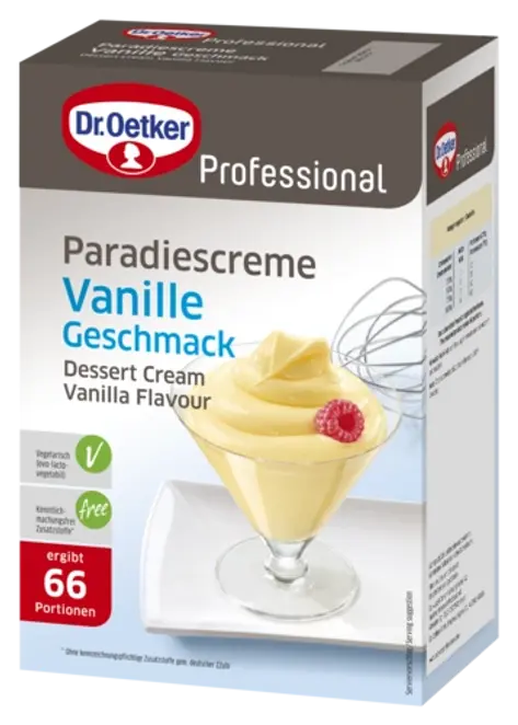 Dr. Oetker Paradiescreme Vanille-Geschmack 1 kg