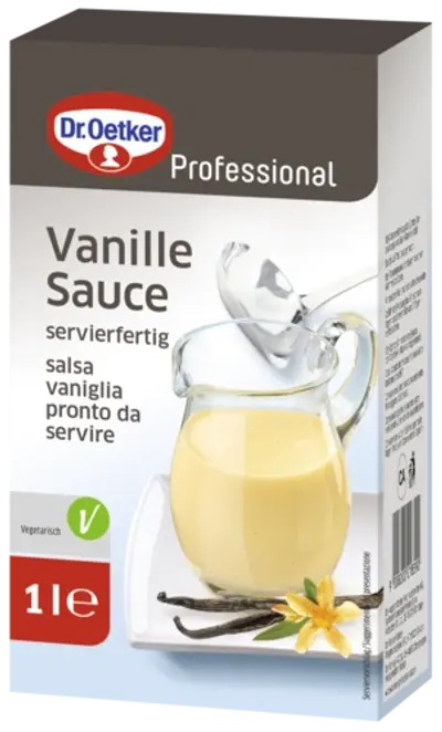 Dr. Oetker Vanille Sauce 1 Liter, servierfertig