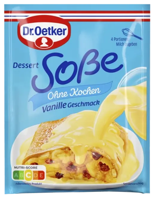 Dr. Oetker Dessert-Soße Vanille-Geschmack
