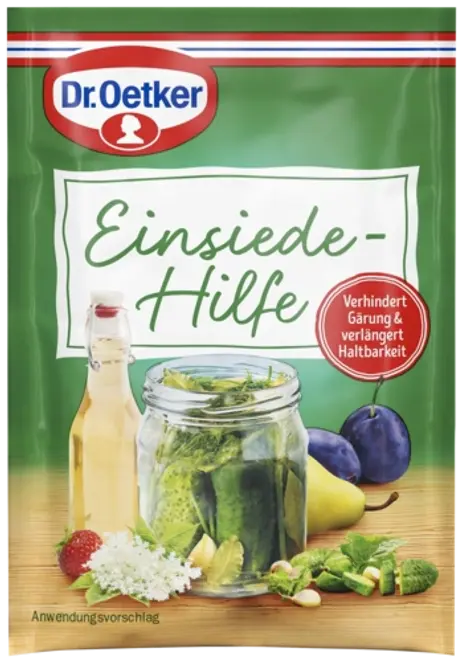 Dr. Oetker Einsiedehilfe