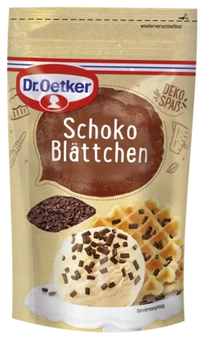Dr. Oetker Schoko Blättchen